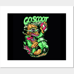 GoScoot Posters and Art